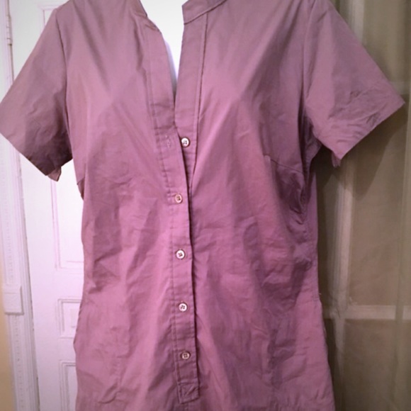 PA Mao collar long Shirt dress - Picture 4 of 11